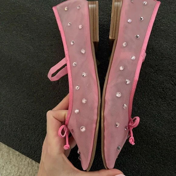 Jeffery Campbell Mary Jane Rhinestones in pink - Picture 6 of 7